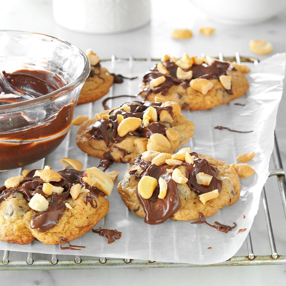 Biscuits cajou au caramel salé