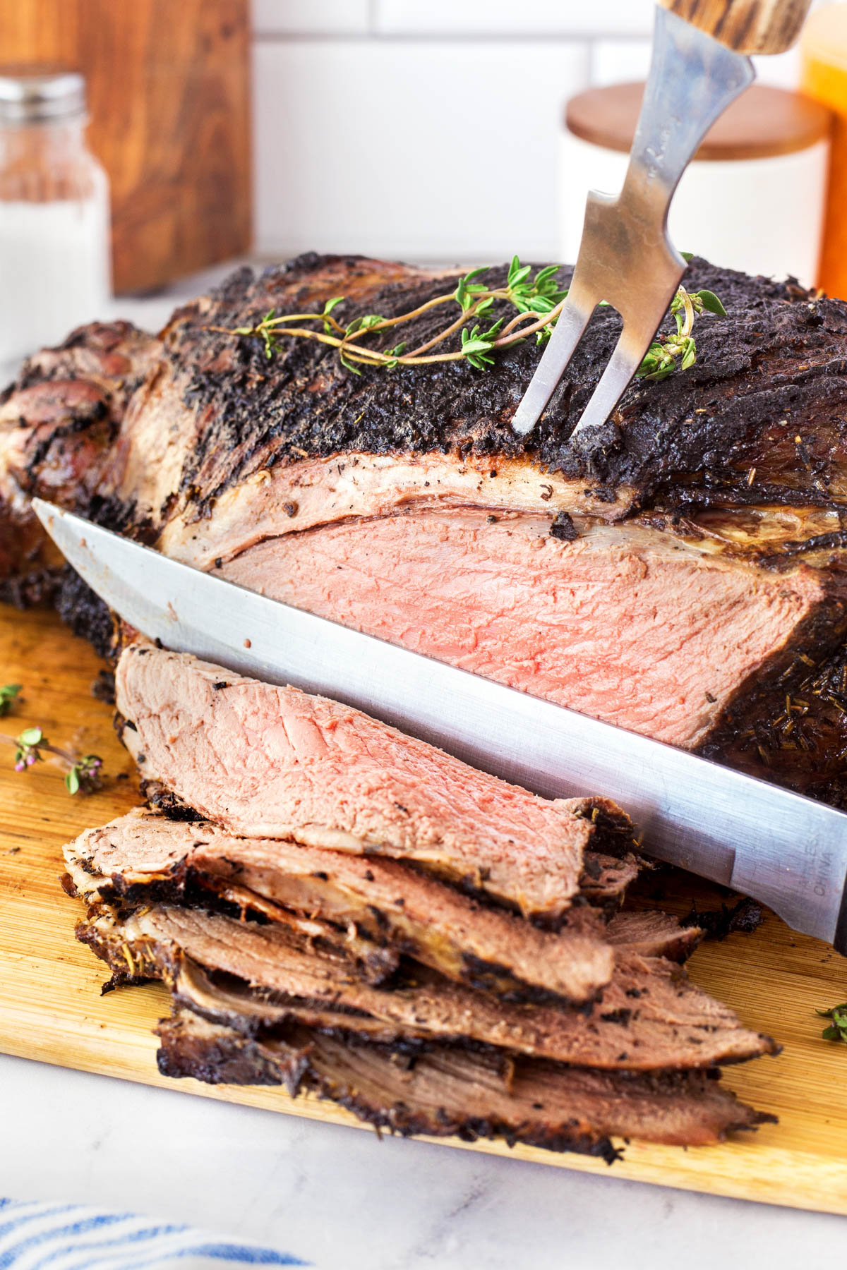 Gigot d'agneau au barbecue