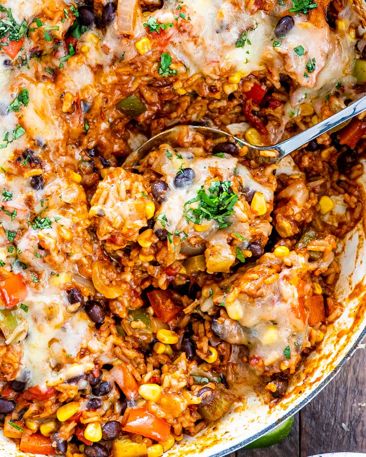 Poulet Tex-Mex au riz